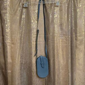 Lucky Brand Jeun Blue Leather Phone Crossbody Small Purse